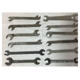 Wrench Collection includes Various 12" Chain Wrench, Box End, Open End, Pipe and Adjustable Wrenches Wrench Collection includes Various 12" Chain Wrench, Box End, Open End, Pipe and Adjustable Wrenches