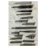 Chiesel, File, Punch, Rasp, Planer, Hand Grinder Collection with Various Cutting Tools Chiesel, File, Punch, Rasp, Planer, Hand Grinder Collection with Various Cutting Tools