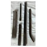 Chiesel, File, Punch, Rasp, Planer, Hand Grinder Collection with Various Cutting Tools Chiesel, File, Punch, Rasp, Planer, Hand Grinder Collection with Various Cutting Tools