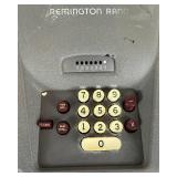 Vintage Remington Rand Manual Adding Machine Vintage Remington Rand Manual Adding Machine