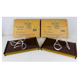 Set of 2 Vintage "Party Hostess" Warm-O-Tray by Atlantic Giftwares in Original Boxes and Rival Green Crock Pot 3.5 qt. Set of 2 Vintage "Party Hostess" Warm-O-Tray by Atlantic Giftwares in Original Boxes and Rival Green Crock Pot 3.5 qt.