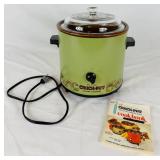 Set of 2 Vintage "Party Hostess" Warm-O-Tray by Atlantic Giftwares in Original Boxes and Rival Green Crock Pot 3.5 qt. Set of 2 Vintage "Party Hostess" Warm-O-Tray by Atlantic Giftwares in Original Boxes and Rival Green Crock Pot 3.5 qt.