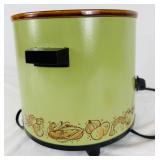 Set of 2 Vintage "Party Hostess" Warm-O-Tray by Atlantic Giftwares in Original Boxes and Rival Green Crock Pot 3.5 qt. Set of 2 Vintage "Party Hostess" Warm-O-Tray by Atlantic Giftwares in Original Boxes and Rival Green Crock Pot 3.5 qt.