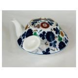Koransha Porcelain Tea Set with 5 Cups and Teapot plus Japanese Two Large Serving Sushi Tray Koransha Porcelain Tea Set with 5 Cups and Teapot plus Japanese Two Large Serving Sushi Tray