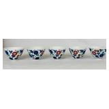 Koransha Porcelain Tea Set with 5 Cups and Teapot plus Japanese Two Large Serving Sushi Tray Koransha Porcelain Tea Set with 5 Cups and Teapot plus Japanese Two Large Serving Sushi Tray