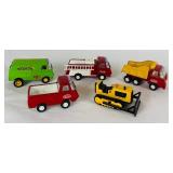Assortment of 5 Vintage Tonka Vehicles Assortment of 5 Vintage Tonka Vehicles