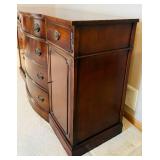 Drexel Mahogany Bowfront Sideboard Drexel Mahogany Bowfront Sideboard