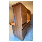 Office Desk with Removable Hutch Made in Denmark Office Desk with Removable Hutch Made in Denmark