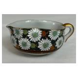 Vintage Kutani Japanese Tea Set with Teapot, 5 Cups and Cold Water Pot - Floral with Gold Trim Vintage Kutani Japanese Tea Set with Teapot, 5 Cups and Cold Water Pot - Floral with Gold Trim