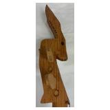 Primitive Art Hand Carved Wooden Violin Primitive Art Hand Carved Wooden Violin