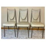 Three Piece Virtue Brothers MCM Dining Chairs Three Piece Virtue Brothers MCM Dining Chairs