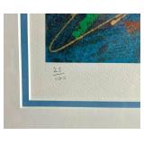 Limited Edition Print Maltese Fishing Boat From 1995 Neuro European Sales Mtg - 23/100 Limited Edition Print Maltese Fishing Boat From 1995 Neuro European Sales Mtg - 23/100