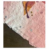 Signed M. P Marion Mixed Media Artwork - Handmade Paper & Pulp Art Signed M. P Marion Mixed Media Artwork - Handmade Paper & Pulp Art