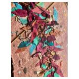 Signed M. P Marion Mixed Media Artwork - Handmade Paper & Pulp Art Signed M. P Marion Mixed Media Artwork - Handmade Paper & Pulp Art