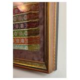 Tatsumura Textile "Karahana Socho Chohan-Kin" Framed Woven Fabric Tatsumura Textile "Karahana Socho Chohan-Kin" Framed Woven Fabric