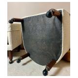 Pair of Mid Century Modern Barrel Back Club Chairs Pair of Mid Century Modern Barrel Back Club Chairs