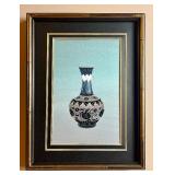 Chinese Hand Embroidery Vase Artwork from Suzhou City Chinese Hand Embroidery Vase Artwork from Suzhou City