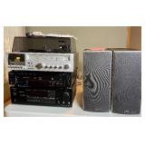 Stereo Components  - Pansonic Compact Stereo SE-2519, Sony Compact Disc Recorder RCD-W500C, Onkyo Audio Video Contol Center TX8511 and Pair Polk Audio Speakers Monitor 40 Serial AM402529457 Stereo Components  - Pansonic Compact Stereo SE-2519, Sony Compact Disc Recorder RCD-W500C, Onkyo Audio Video Contol Center TX8511 and Pair Polk Audio Speakers Monitor 40 Serial AM402529457