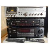 Stereo Components  - Pansonic Compact Stereo SE-2519, Sony Compact Disc Recorder RCD-W500C, Onkyo Audio Video Contol Center TX8511 and Pair Polk Audio Speakers Monitor 40 Serial AM402529457 Stereo Components  - Pansonic Compact Stereo SE-2519, Sony Compact Disc Recorder RCD-W500C, Onkyo Audio Video Contol Center TX8511 and Pair Polk Audio Speakers Monitor 40 Serial AM402529457