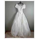 Vintage Wedding Dress with Crinoline from 1962 Vintage Wedding Dress with Crinoline from 1962