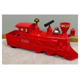 Vintage Marx Red Pioneer #49 Ride On Plastic Toy Train Vintage Marx Red Pioneer #49 Ride On Plastic Toy Train
