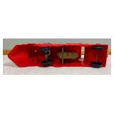 Vintage Marx Red Pioneer #49 Ride On Plastic Toy Train Vintage Marx Red Pioneer #49 Ride On Plastic Toy Train