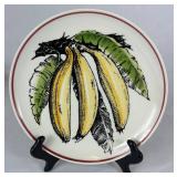 Vintage Gien France 7.5" Fruit Plates - set of 8 Vintage Gien France 7.5" Fruit Plates - set of 8