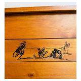 Small Handcrafted Wooden Chest Small Handcrafted Wooden Chest