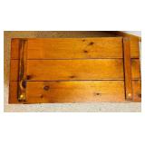 Small Handcrafted Wooden Chest Small Handcrafted Wooden Chest