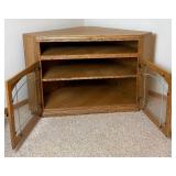 Oak Corner TV/Media Cabinet Oak Corner TV/Media Cabinet