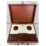 Vintage Zephyr M-106 Reel To Reel Portable Tape Recorder Made in Japan Vintage Zephyr M-106 Reel To Reel Portable Tape Recorder Made in Japan
