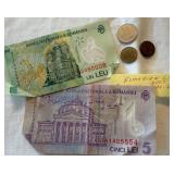 International Currency from Romania, Ukraine, Bulgaria, Turkey and Greece International Currency from Romania, Ukraine, Bulgaria, Turkey and Greece