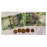Collection of Foreign Currency from Panama, Honduras, Peru, Cuba, Costa Rica, Belize, Equador and South Africa Collection of Foreign Currency from Panama, Honduras, Peru, Cuba, Costa Rica, Belize, Equador and South Africa