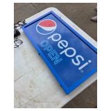 Pepsi Open Elec Sign Pepsi Open Elec Sign