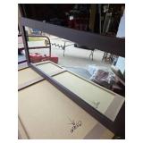 4- 32"x72" Wood Framed Mirrors (Heavy Duty) W/Cart 4- 32"x72" Wood Framed Mirrors (Heavy Duty) W/Cart