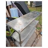 Stainless Steel 3 Tier Shelf Stainless Steel 3 Tier Shelf