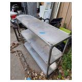 Stainless Steel 3 Tier Shelf Stainless Steel 3 Tier Shelf