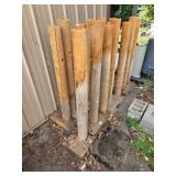 16-4" Round Wood Barricades 16-4" Round Wood Barricades