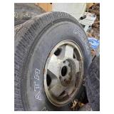 4- Rims & Tires From 1997 Chevy 1/2 Ton Pickup 4- Rims & Tires From 1997 Chevy 1/2 Ton Pickup