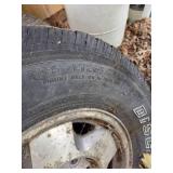 4- Rims & Tires From 1997 Chevy 1/2 Ton Pickup 4- Rims & Tires From 1997 Chevy 1/2 Ton Pickup