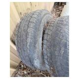 4- Rims & Tires From 1997 Chevy 1/2 Ton Pickup 4- Rims & Tires From 1997 Chevy 1/2 Ton Pickup