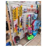 Free Standing Retail Slat Wall W/Wheels Free Standing Retail Slat Wall W/Wheels