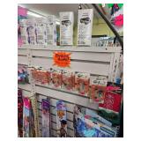 Free Standing Retail Slat Wall W/Wheels Free Standing Retail Slat Wall W/Wheels