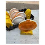 5- 7" Double Sided Round Warning Lights 5- 7" Double Sided Round Warning Lights