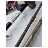 Strikemaster 6" Hand Ice Auger (UNUSED) & 2 Spoon Ice Drills Strikemaster 6" Hand Ice Auger (UNUSED) & 2 Spoon Ice Drills