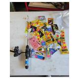 Ice Fishing Rod/Reel & Pan Fish Lures (UNUSED) Ice Fishing Rod/Reel & Pan Fish Lures (UNUSED)