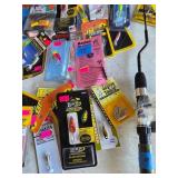 Ice Fishing Rod/Reel & Pan Fish Lures (UNUSED) Ice Fishing Rod/Reel & Pan Fish Lures (UNUSED)