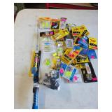 Ice Fishing Rod/Reel & Pan Fish Lures (UNUSED) Ice Fishing Rod/Reel & Pan Fish Lures (UNUSED)