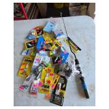 Ice Fishing Rod/Reel & Pan Fish Lures (UNUSED) Ice Fishing Rod/Reel & Pan Fish Lures (UNUSED)
