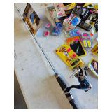 Ice Fishing Rod/Reel & Pan Fish Lures (UNUSED) Ice Fishing Rod/Reel & Pan Fish Lures (UNUSED)